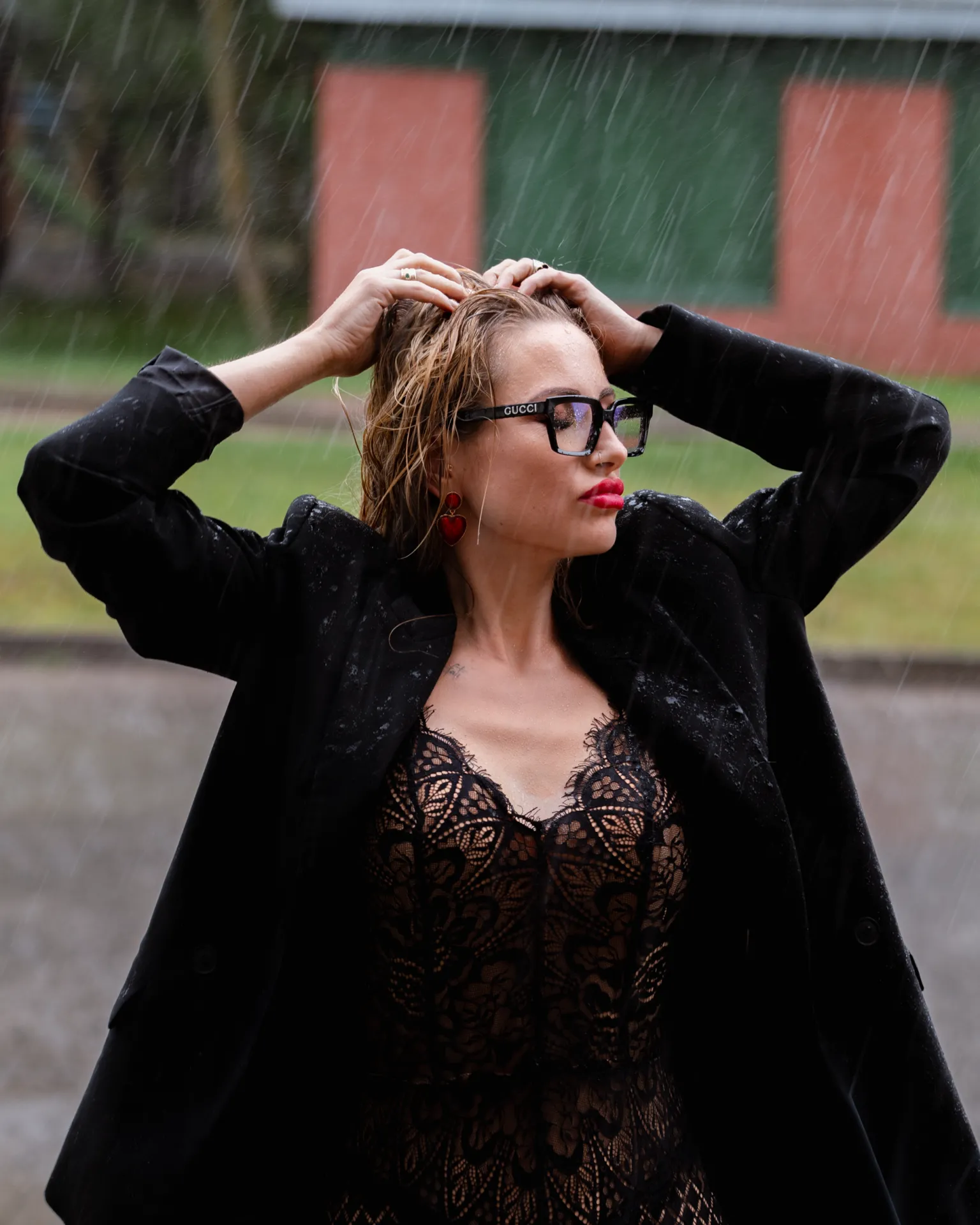 Rain can't stop the feeling